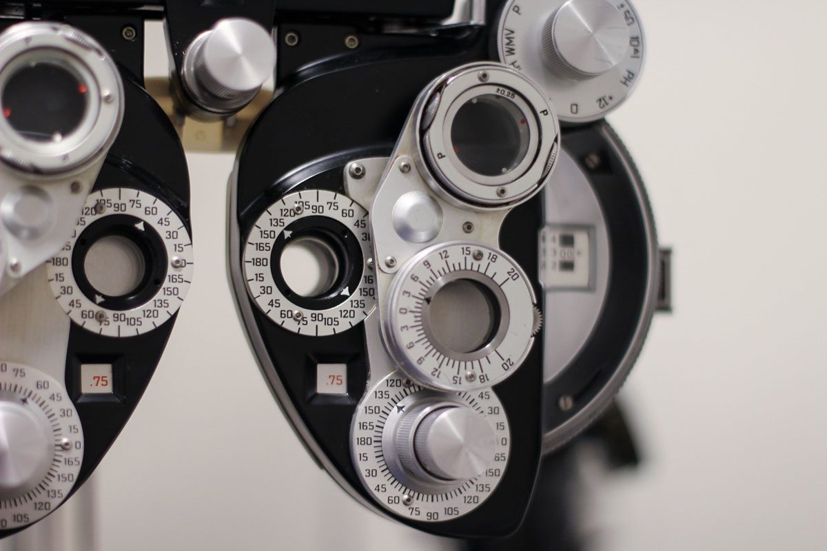 Optical equipment at Lakeshore Eyecare